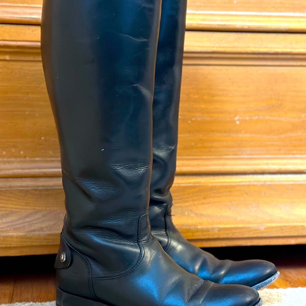 Women’s Frye Melissa Button Back Zip Wide Calf Boot